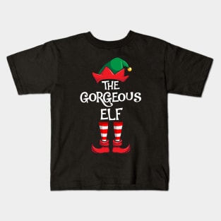 Gorgeous Elf Matching Family Christmas Kids T-Shirt